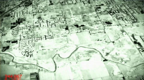 Thermal Flyover Special Ops Stock-Footage 569234