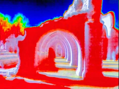 Thermal image Stock Photos