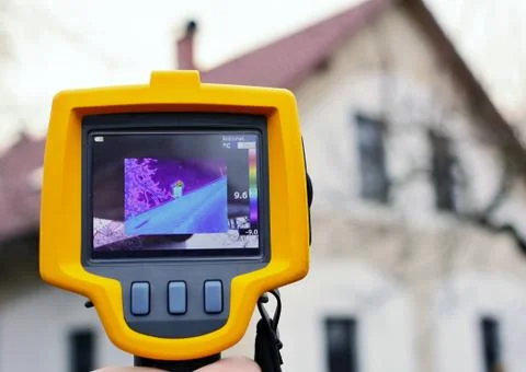 Thermal Imaging Detection Fotos Stock