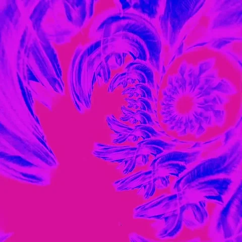 Thermal Imaging View of Dense Forest Trees Stock Footage 337594475