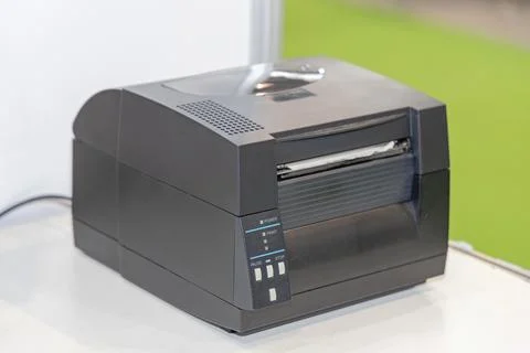 Thermal Label Printer Stock Photos