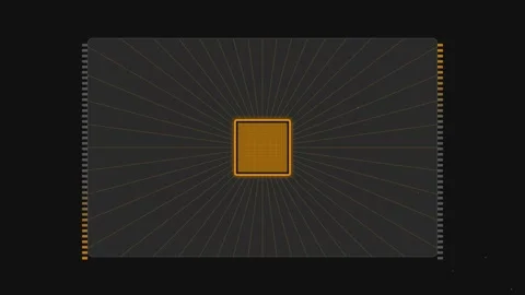 Thermal Microchannel Heat Pipe Engineering Animation with Pulsing Refrigera.. Stock Footage 346984576
