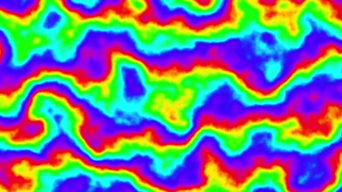 Thermal motion noise loop gradient presentation colors blend smoothly, evoking Stock Footage 337297654