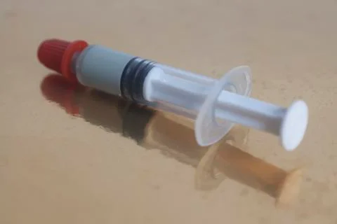 Thermal paste CPU PC Stock Photos