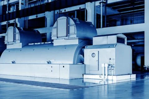 Thermal power machine Foto stock