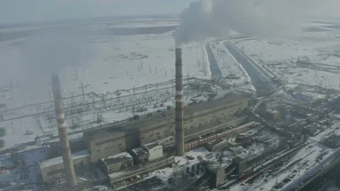Thermal power plant Stock Footage 236606136
