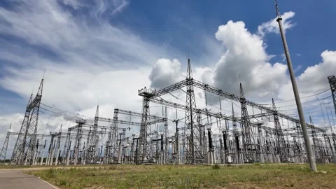 Thermal power plant Stock Footage 285038113