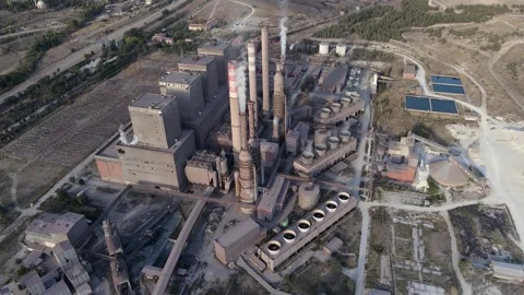 Thermal Power Plant Stock Footage 332308419