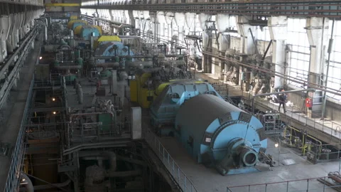 Thermal power station Stock Footage 153806342