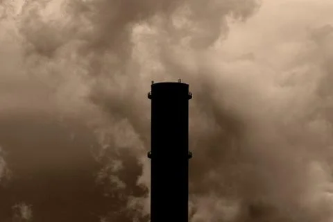 Thermal power station Stock Photos