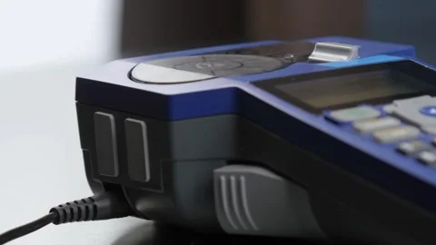 Thermal printing printer. Stock Footage 340036287