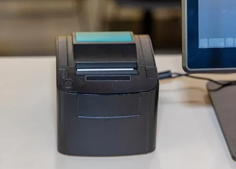 Thermal Receipt Printer Stock Photos