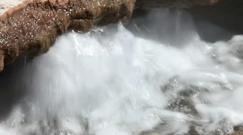 Thermal Spring in a volcanic environment 3 of 3 Vídeo Stock 10901366