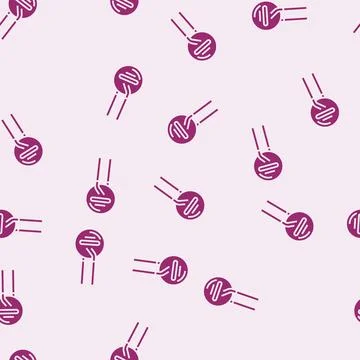 Thermistor electronic component glyph seamless pattern Stockillustratie