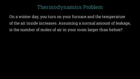 The thermodynamics problem Stock Footage 336223889