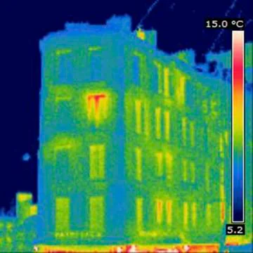 Thermogram Foto stock