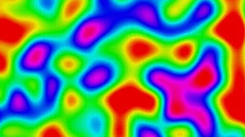Thermography or heat map background Stock Illustration
