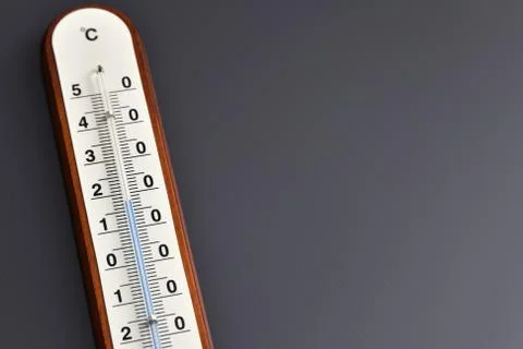 Thermometer 18 degrees celsius Stock Photos
