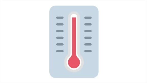 Thermometer, animation motion graphics Stock Footage 328536316