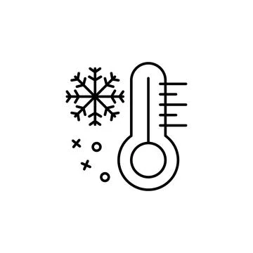 Thermometer celsius weather icon. Element of fabric features icon Stock Illustration