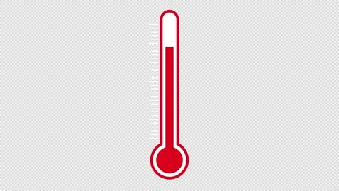 Thermometer cooling animation. Stock Footage 271551515