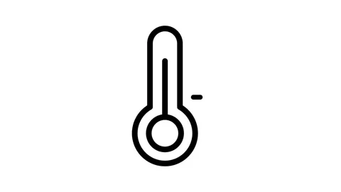 A thermometer emphasizing its shape and features against a neutral background 動画素材 335118722