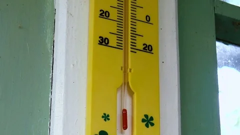 Thermometer Stock Footage 78309740
