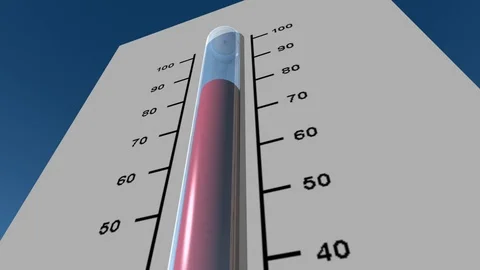 Thermometer Stockbeeldmateriaal 106894697