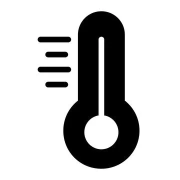 Thermometer Gun Vector Icon Design Illustration Stock Illustration