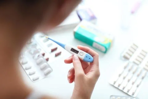 Thermometer High temperature Stock Photos