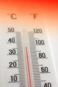 Thermometer hot Stock Photos