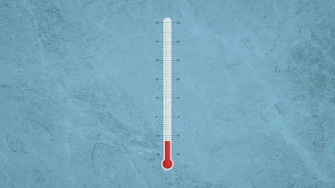 Thermometer hot thermometer cold thermometer animation thermometer 4k Stock Footage 114902739