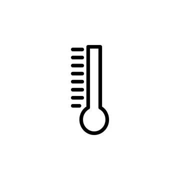 Thermometer icon. Element of simple icon for websites, web design, mobile app Stock Illustration