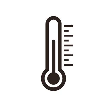 Thermometer icon Illustrazione stock