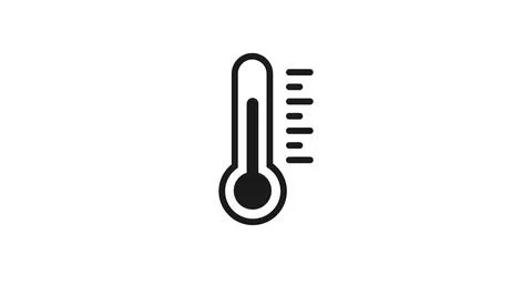 Thermometer icon. Stock Illustration