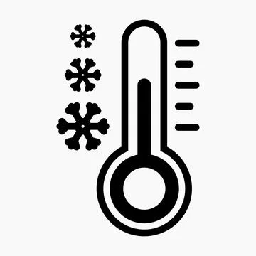 Thermometer icon vector Illustrazione stock