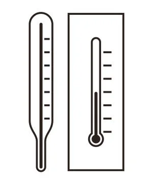 Thermometer icons Stock Illustration