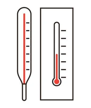 Thermometer icons Stock Illustration