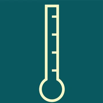 Thermometer Illustrazione stock