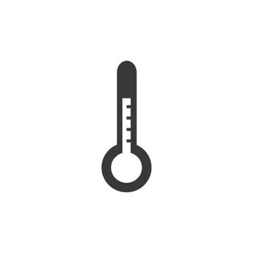 Thermometer. Isolated icon. Weather vector illustration Stock Illustration
