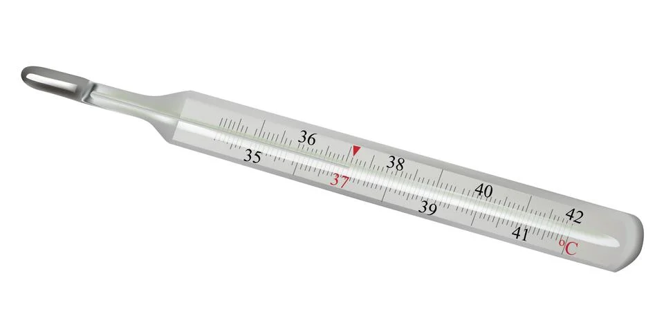 Thermometer isolated Stock Illustration