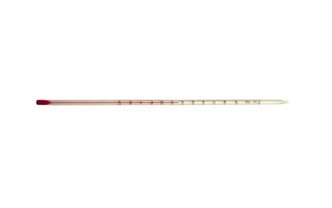 Thermometer isolated on white Stock Photos