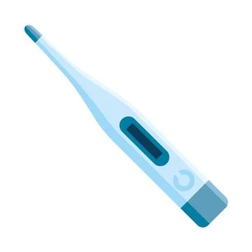 Thermometer laboratory tool Stock Illustration