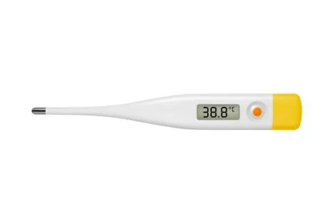 Thermometer for measuring body temperature in vector. Stock Illustration