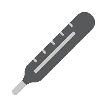 Thermometer medical isolated icon vector illustration design Illustrazione stock