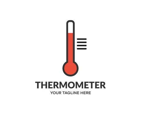 Thermometer scales. Different temperatures vector design and illustration. Stock Illustration
