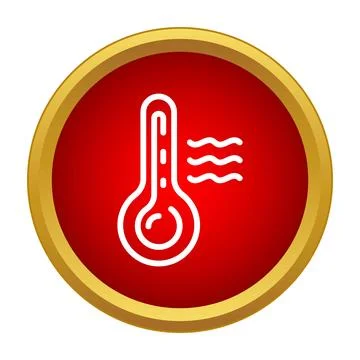Thermometer showing global warming and rising temperature concept Stock Illustration