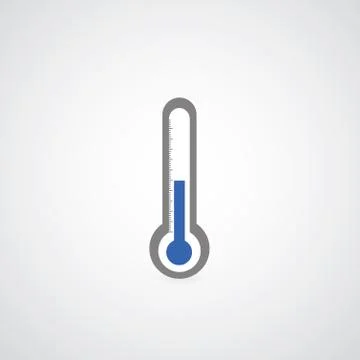 Thermometer symbol Stock Illustration