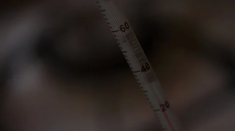 Thermometer temperature rising Stock Footage 31651467