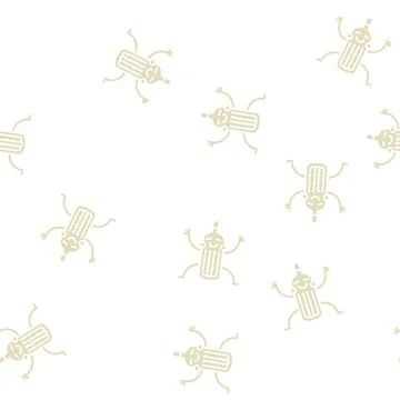 Thermometer tool glyph seamless pattern Illustrazione stock